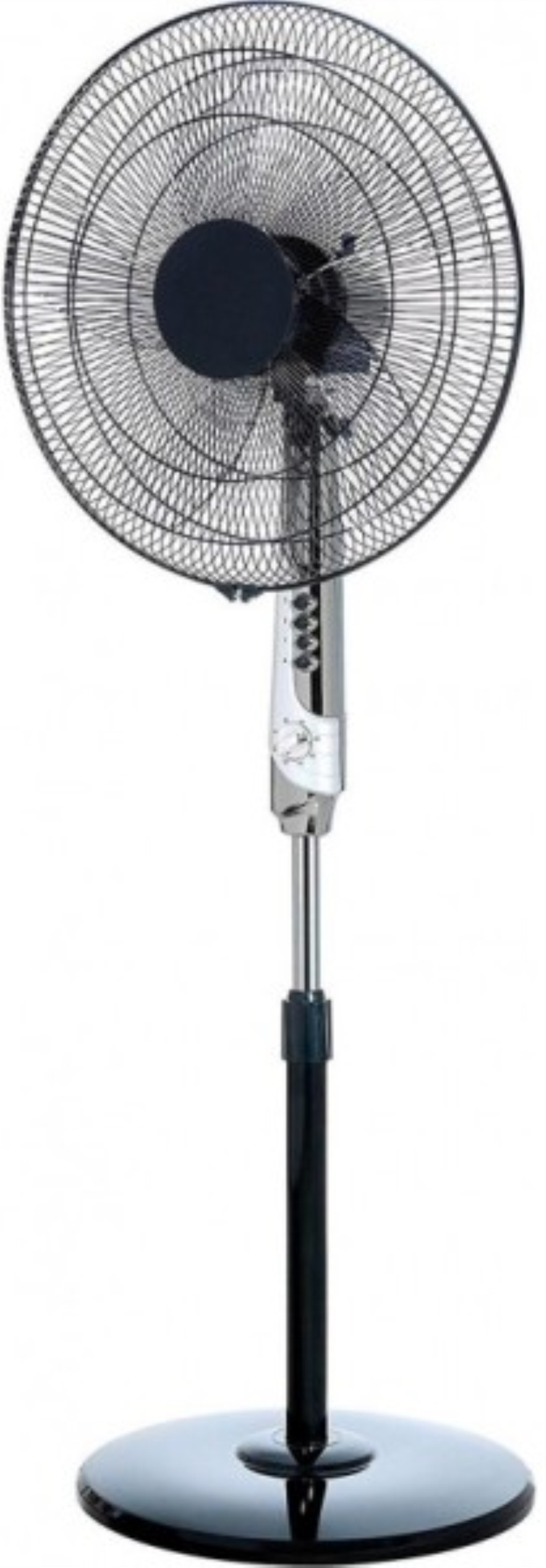 TECNOSHOP Ventilatore a piantana Howell VEP423MQ 40 cm deluxe con telecomando nero